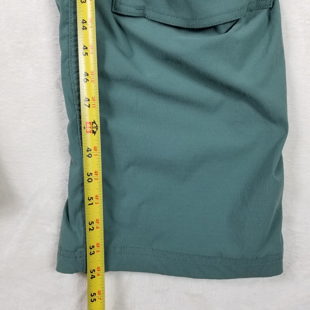 Duluth Trading Co Heirloom Gardening Overalls Women XXL Green Ripstop Bibs - Picture 8 of 9